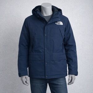 The North Face Men’s Navy Hooded Insulated Winter Jacket NWT M